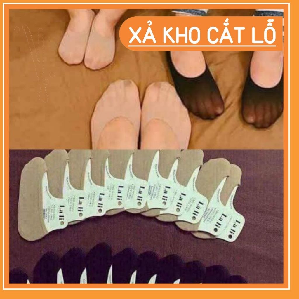 Sét 10 Đôi Tất Hài Lali Siêu Dai