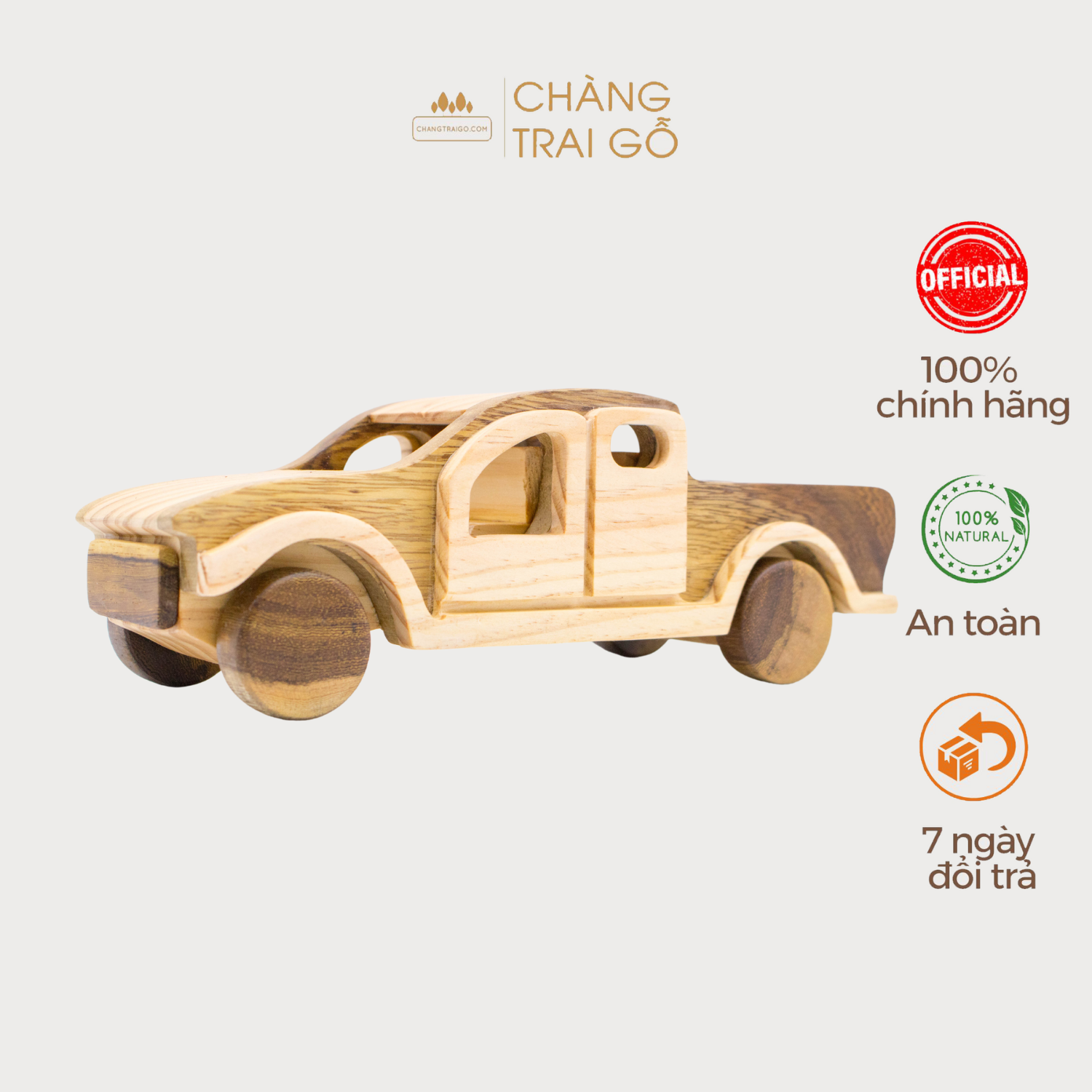 Xe Bán Tải - Đồ Chơi Gỗ Chàng Trai Gỗ