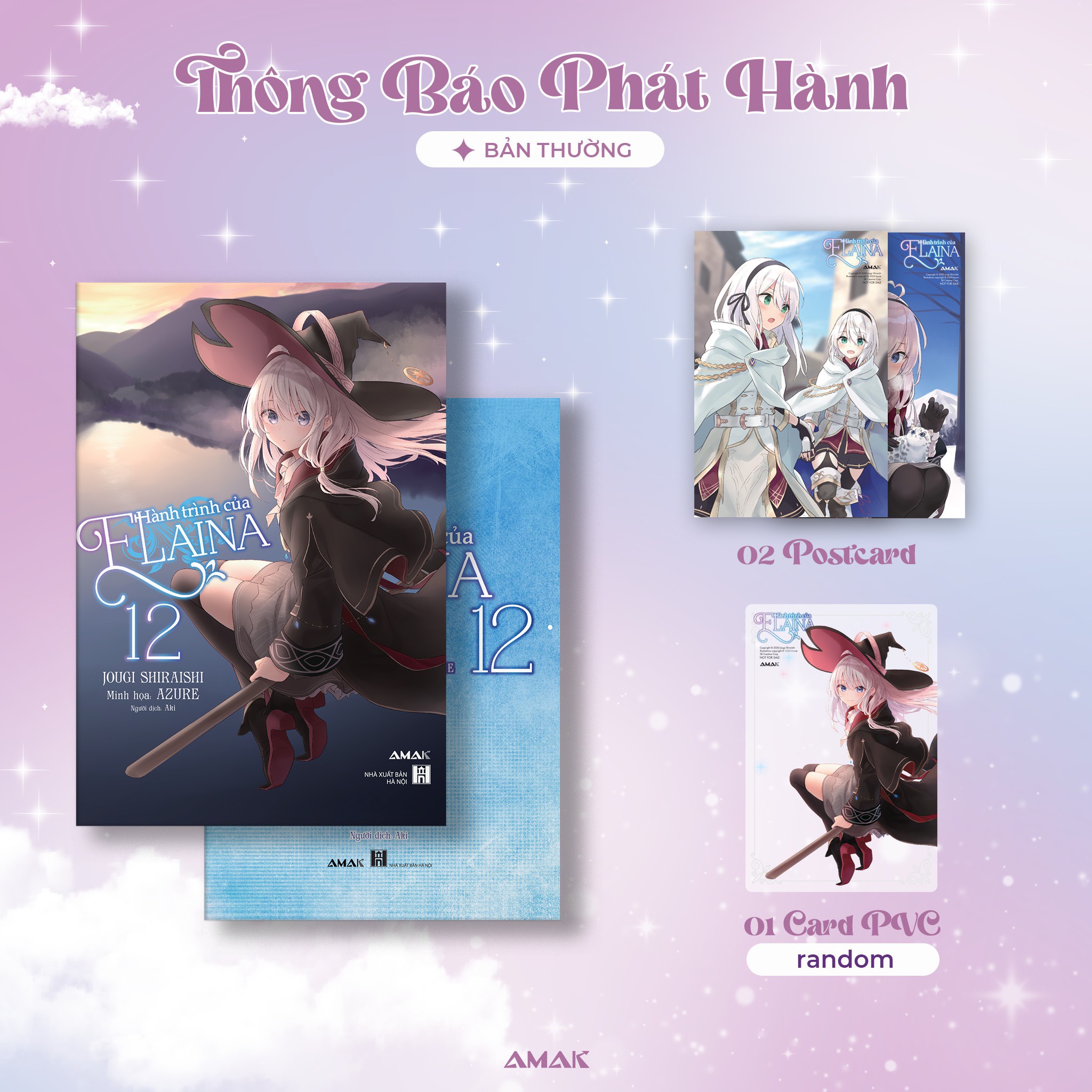 Sách - Hành Trình Của Elaina - Tập 12
