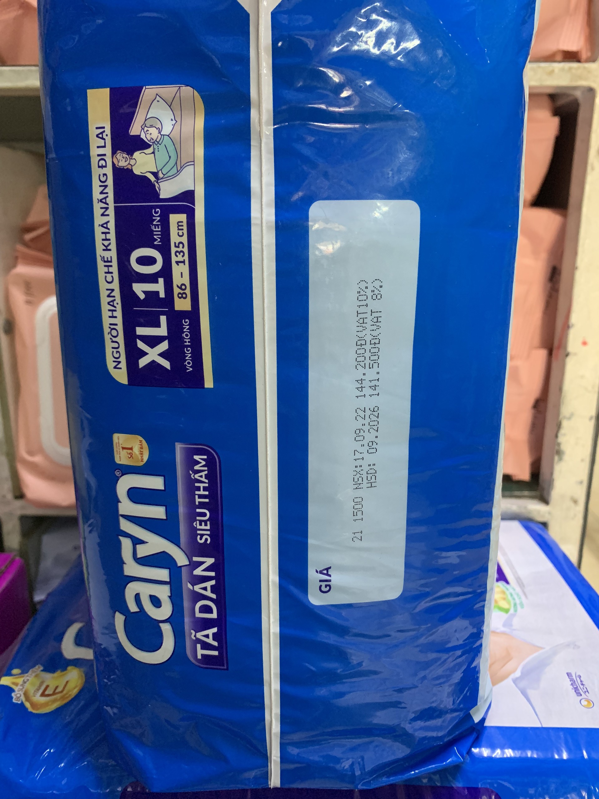 Tả Dán Người Lớn Caryn XL 10 Miếng