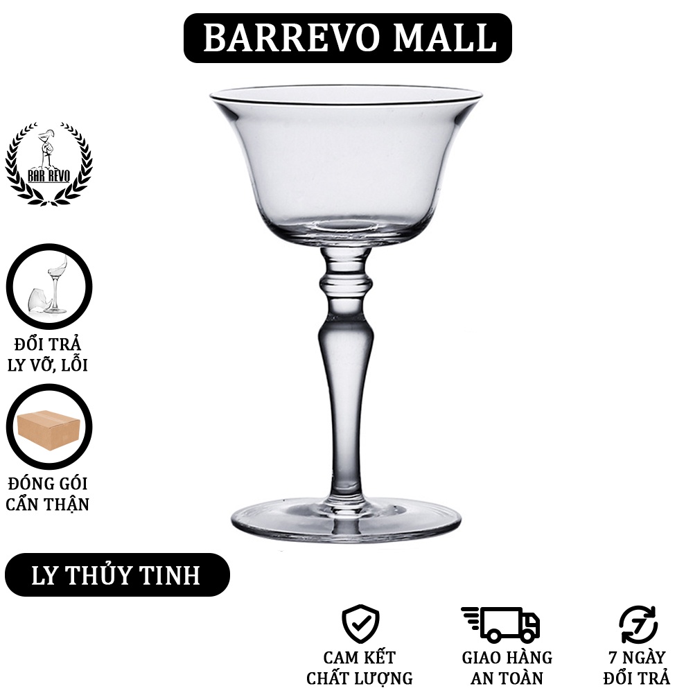 Japanese Style Cocktail Glass - Ly Thủy Tinh