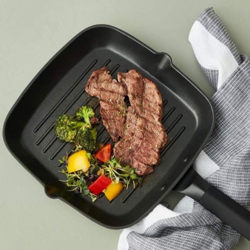 Chảo nướng vuông chống dính size 26cm