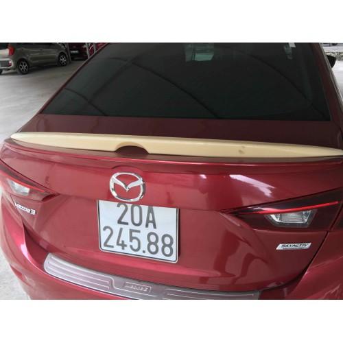đuôi gió mộc chưa sơn theo xe mazda3