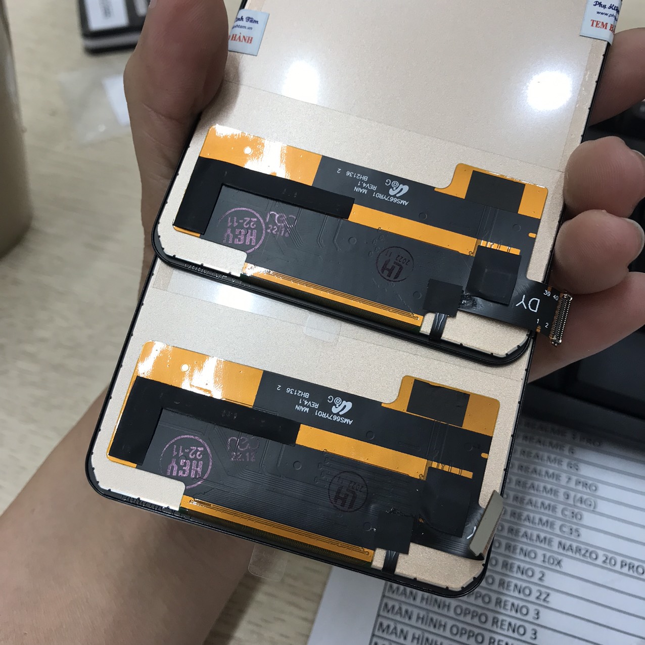 Thay màn hình Xiaomi Poco X4 Pro 5G  màu : đen)