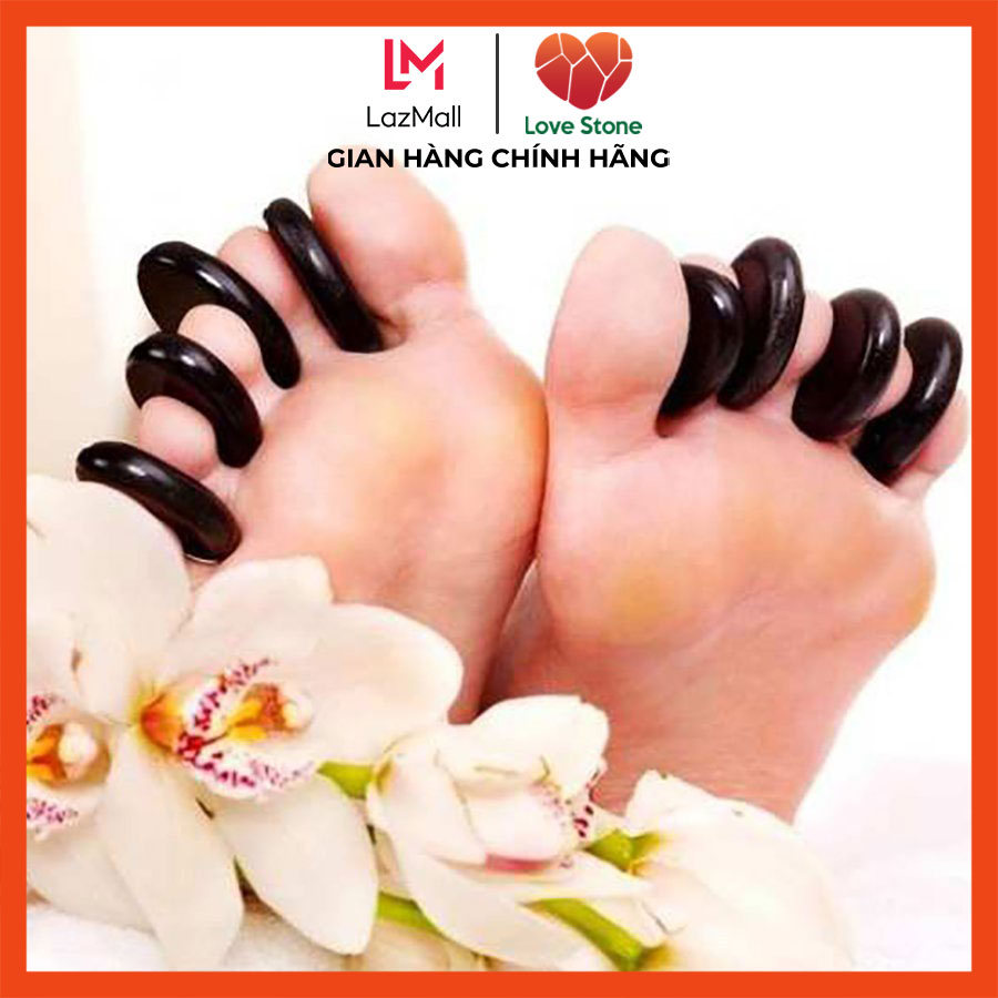 Bộ Đá Nóng Massage Kẹp Chân 8 Viên