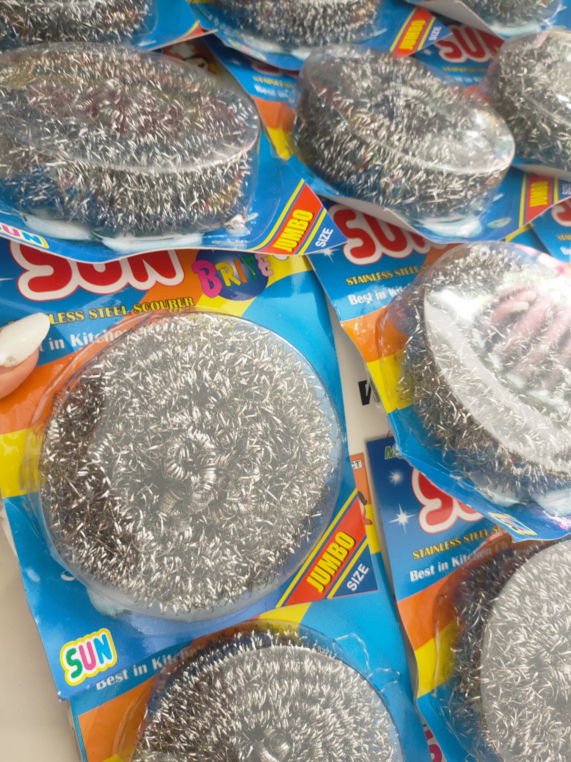 Freight scrub pot Sun Brite high grade