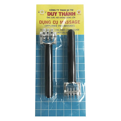 Dụng cụ Massage mặt Duy Thành (Vỉ/2c)