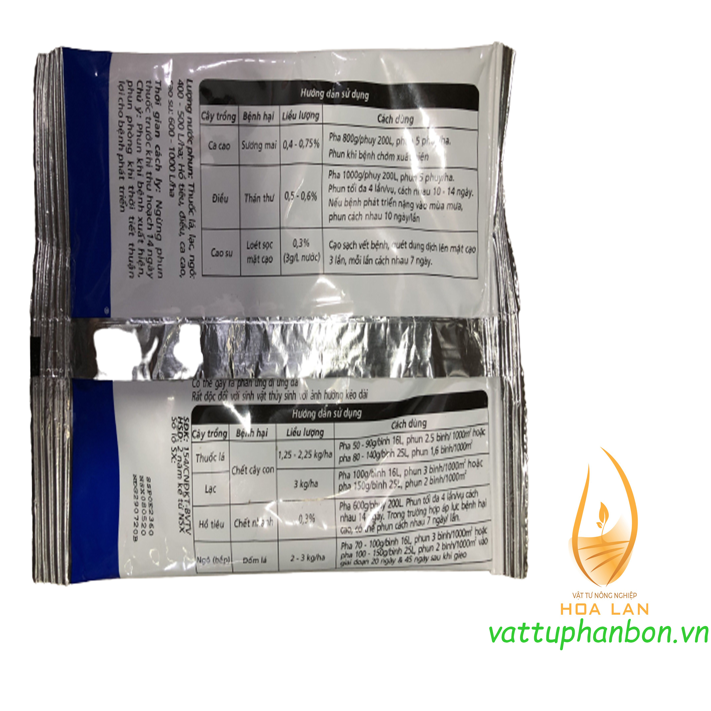 TRỪ BỆNH RIDOMIL GOLD 68WG - #488A# 100g