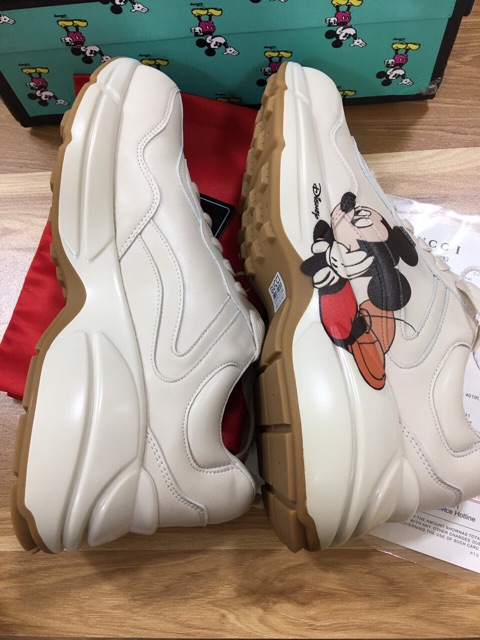 Giày thể thao GUCCImickey nam nữ hàng cao cấp
