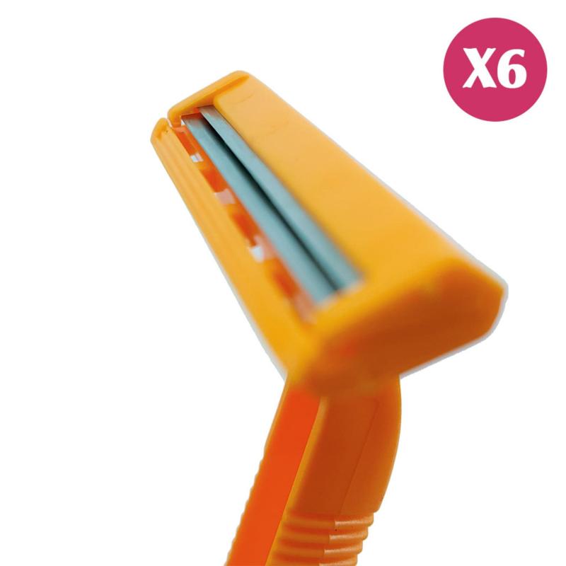 6 Cây Dao Cạo Râu 2 Lớp Tallas Siêu Sắc