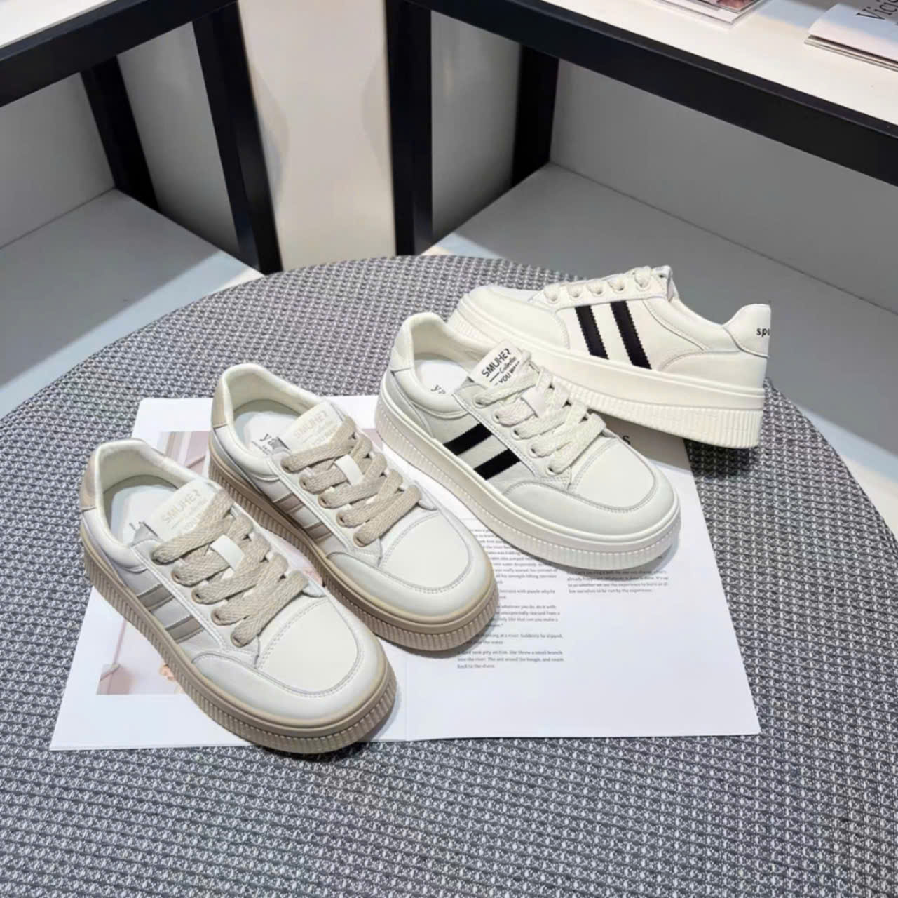 Giầy Thể Thao Nữ Độn Đế 5cm Hàng QCCC