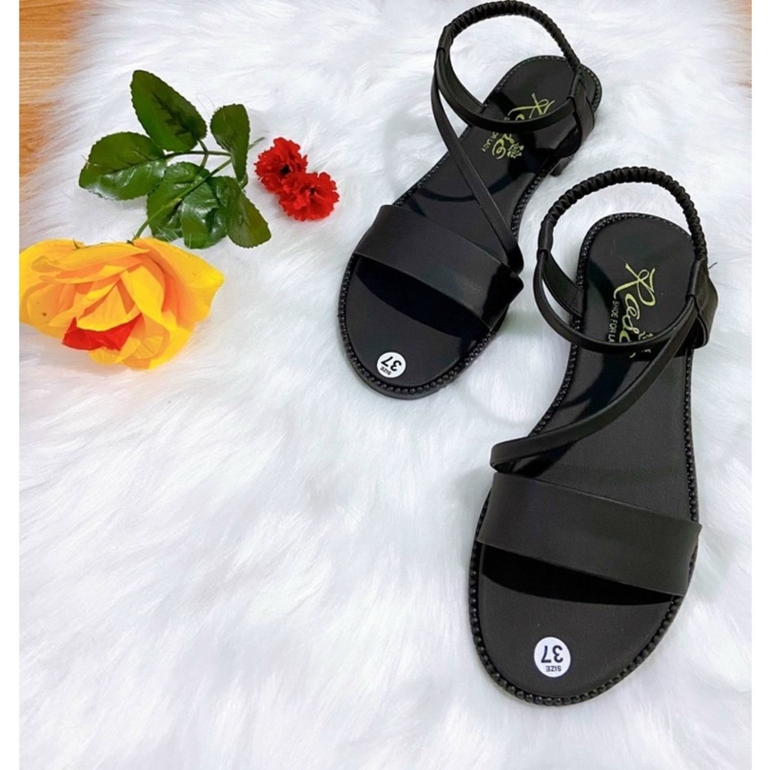 Sandal nữ quai hậu đế 3 phân HY01