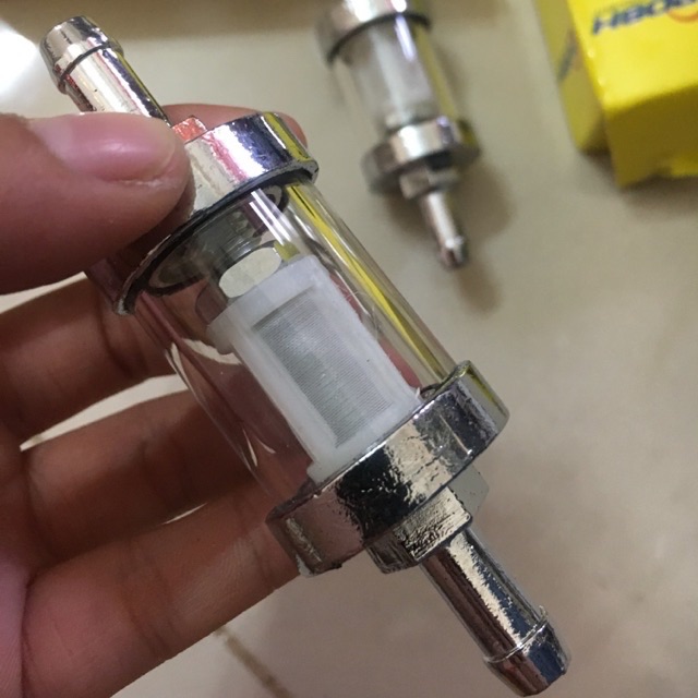 Lọc Xăng Xe Máy Thuỷ Tinh Độ Kiểng