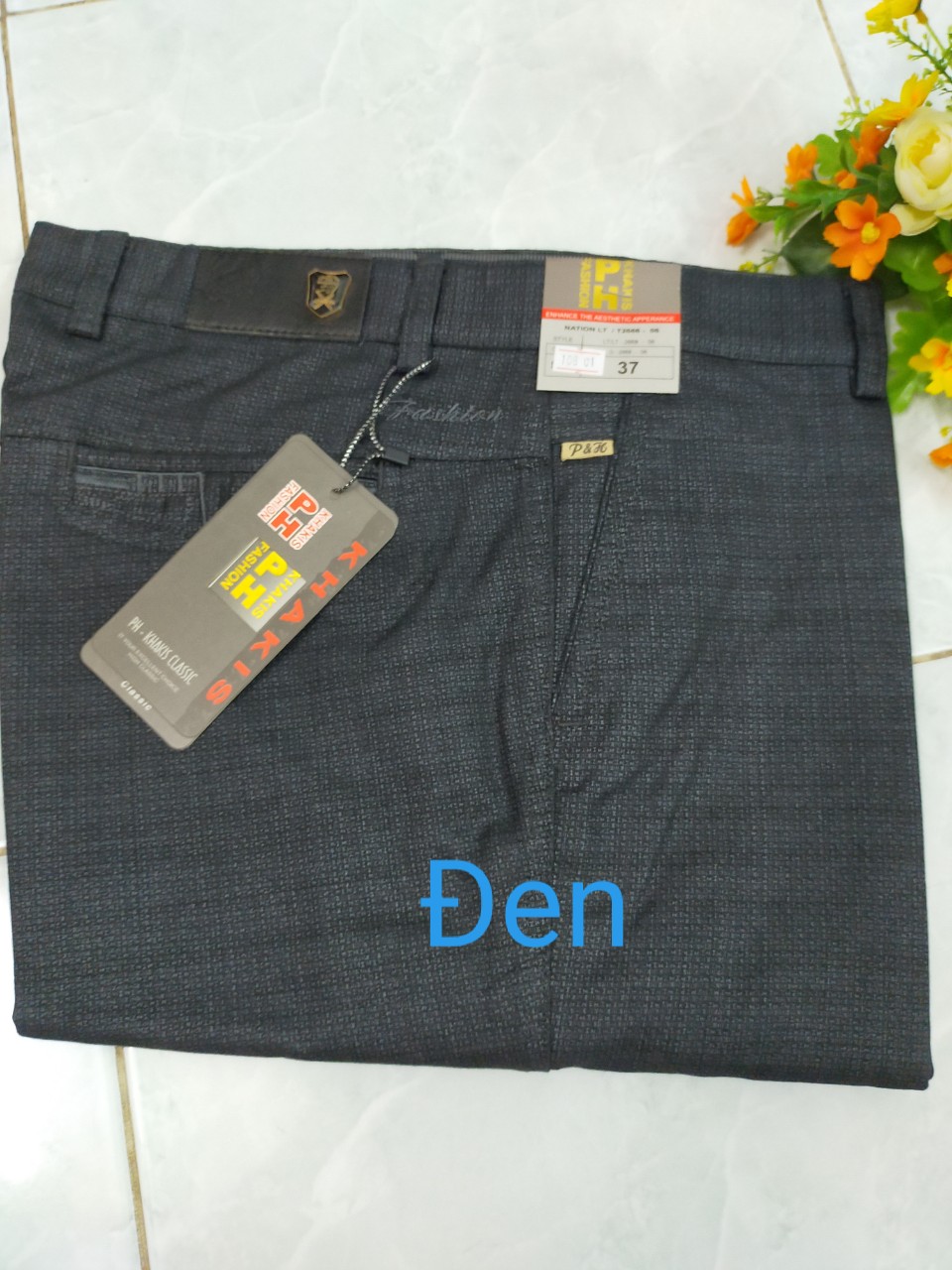Quần kaki trung niên bigsize cao cấp