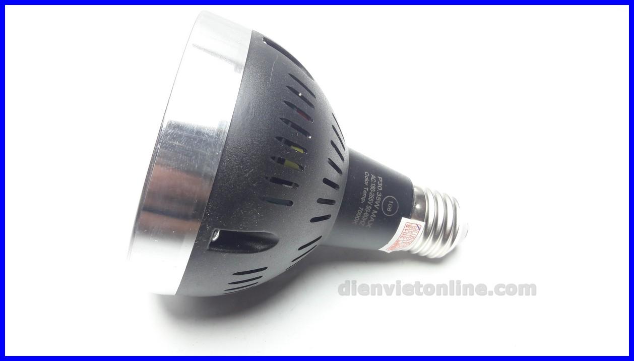 Đèn Led pha siêu sáng, đèn LEDPAR chiếu điểm, đèn pha đuôi E27 - Điện Việt