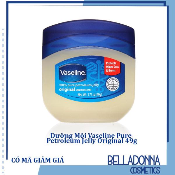 [HCM]Dưỡng Môi Vaseline Pure Petroleum Jelly Original 49g