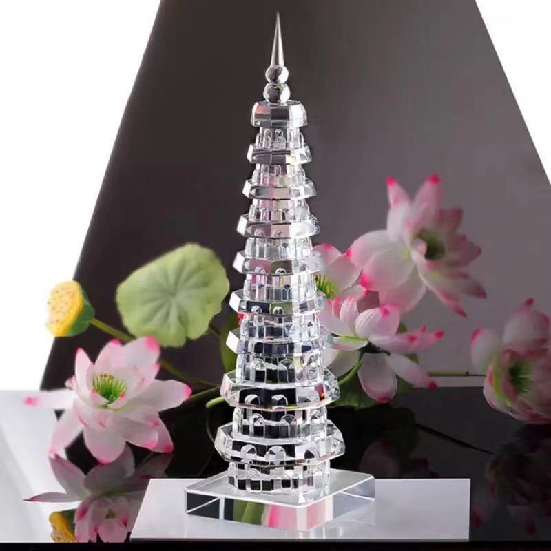 Tháp Văn Xương Pha Lê  11 Tầng