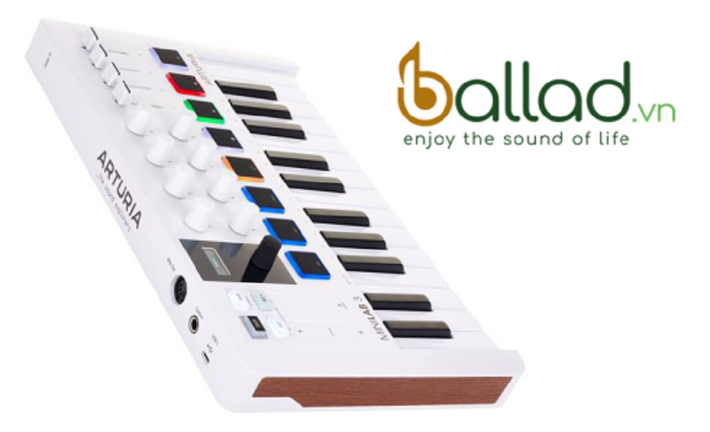 Arturia MiniLab 3 (màu trắng & đen)