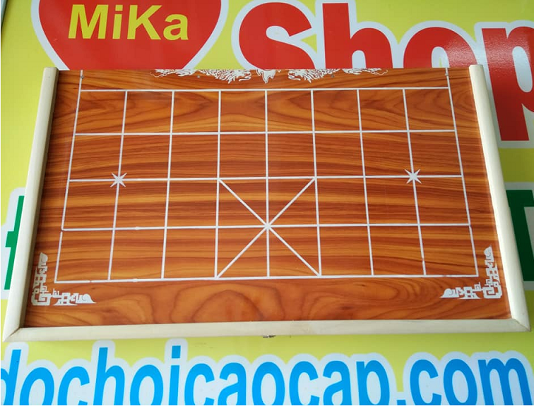 Bàn cờ tướng gỗ BCT1 - cỡ lớn - gấp được