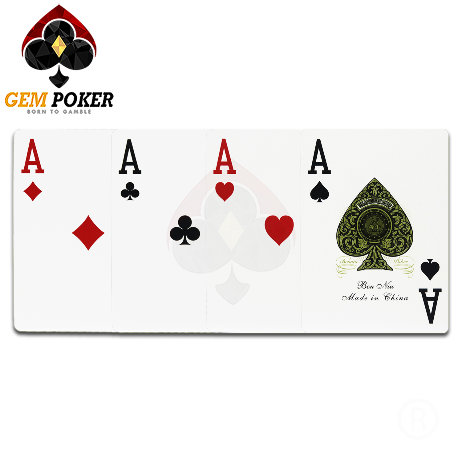 BÀI POKER TEXAS 777 PLASTIC