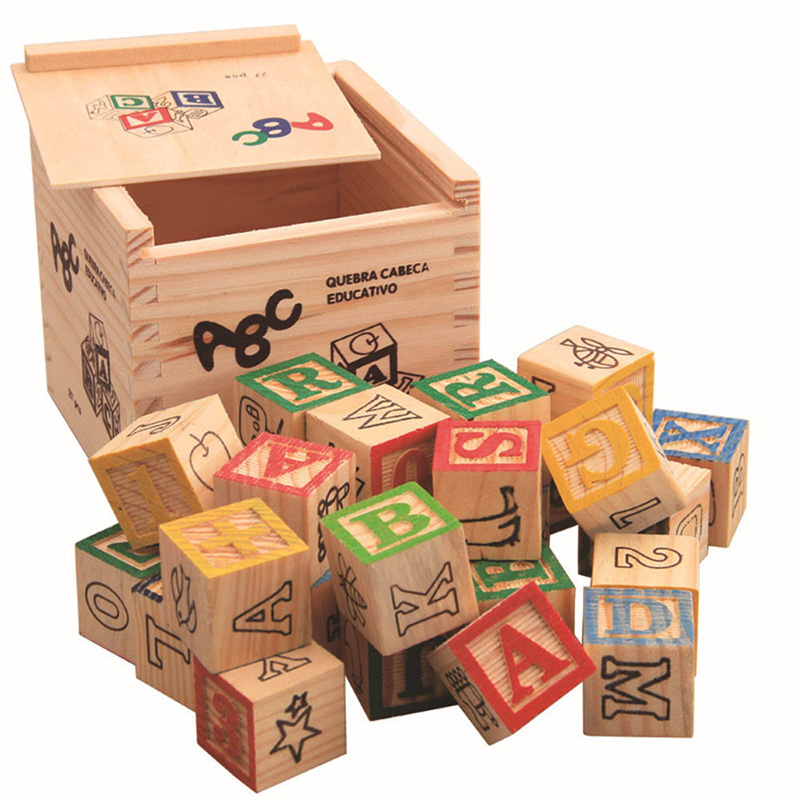 wooden baby blocks