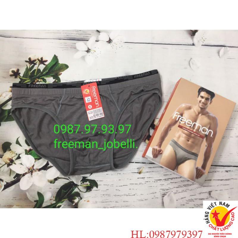 Quần xì nam cotton lụa Freeman 6043