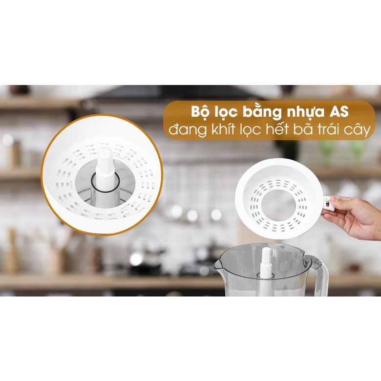Máy Vắt Cam Sharp EJ-J415-WH Dung Tích 1.5L ( Màu Trắng)