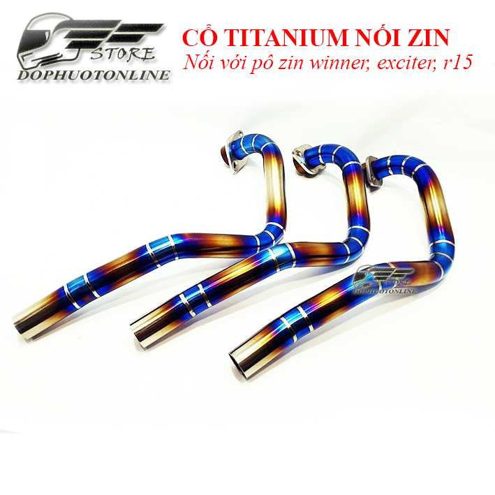 Cổ Pô Titan Sịn Nối Zin Cho Exc150, Winner, R15, Wave,Dream <Dpol>