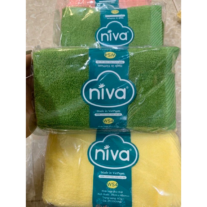 Khăn mặt cotton cao cấp WS4 Niva