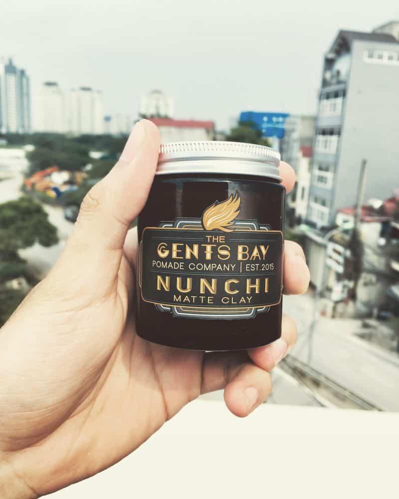 [HCM]Sáp vuốt tóc Gents Bay Nunchi Matte Clay 56gr