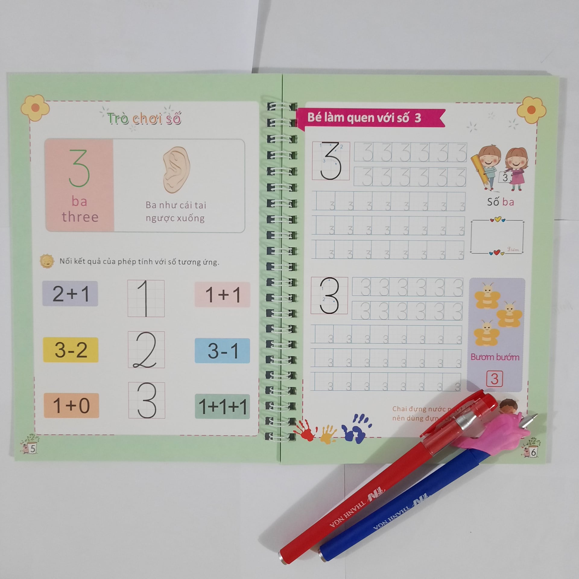 Vở tập viết cho bé