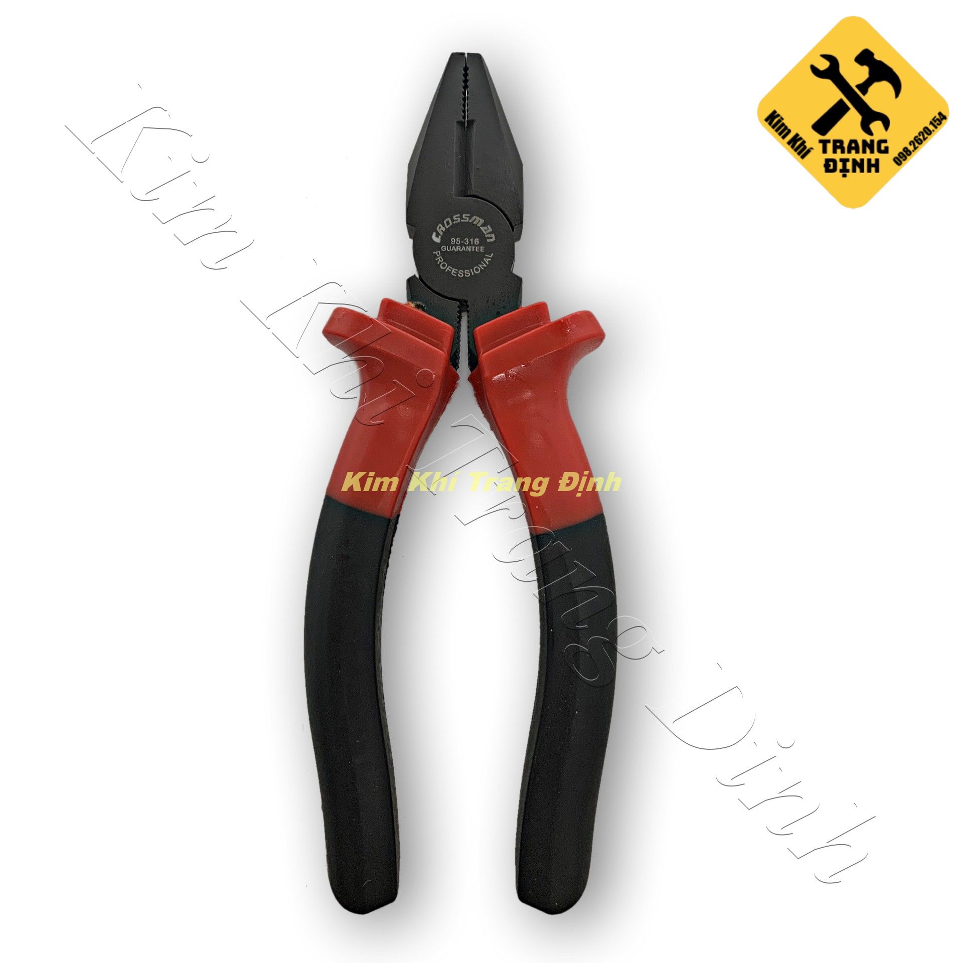 KÌM ĐIỆN ĐỎ ĐEN 6 (150mm) CROSSMAN