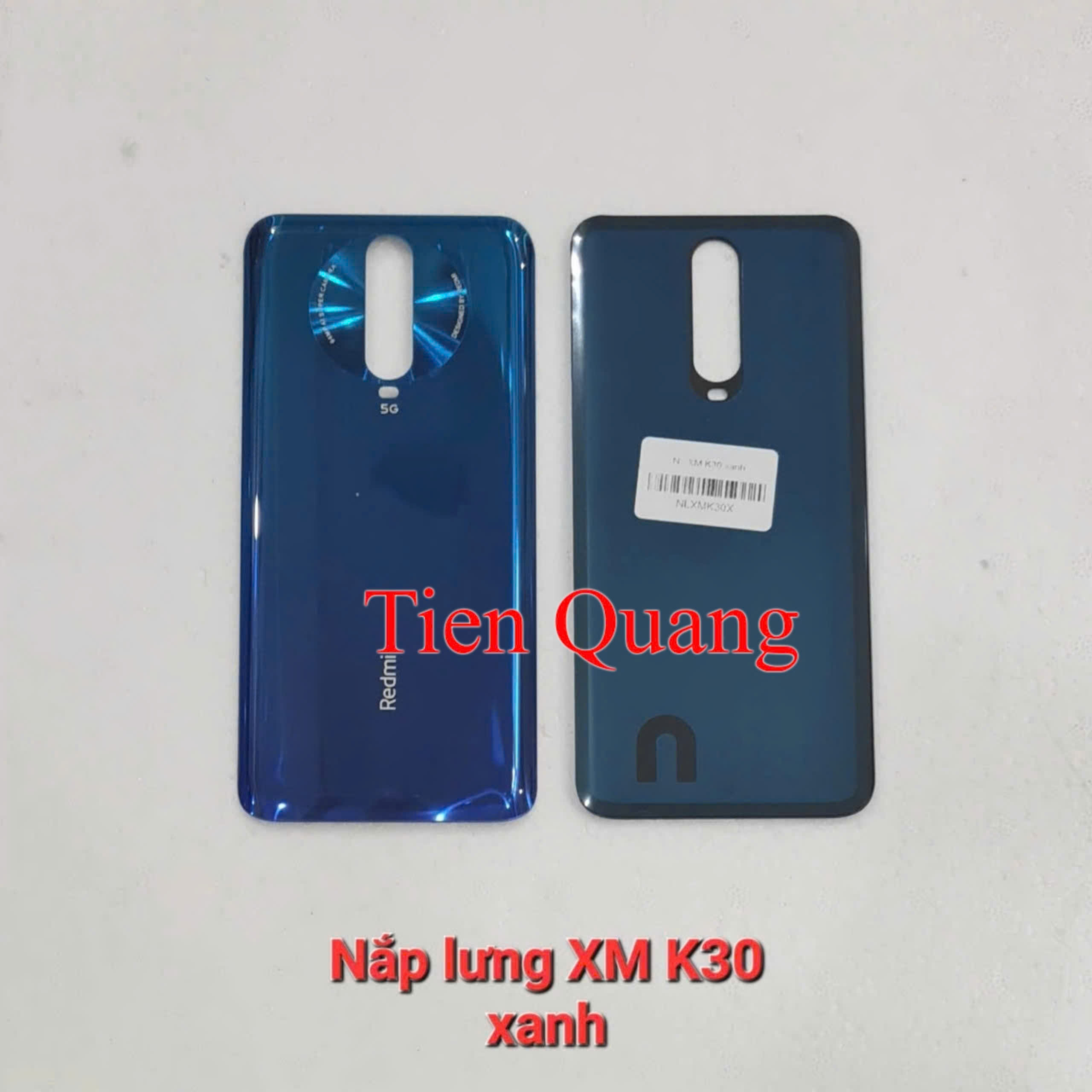Nắp lưng Xiaomi Redmi K30 5G xịn (lưng kính)