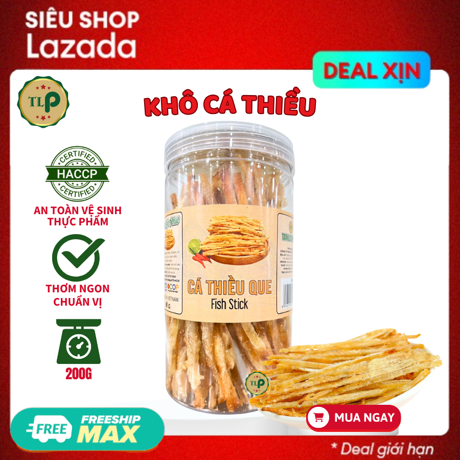 Dried Fish Thien Que Tan Loc Phat Hu 200g