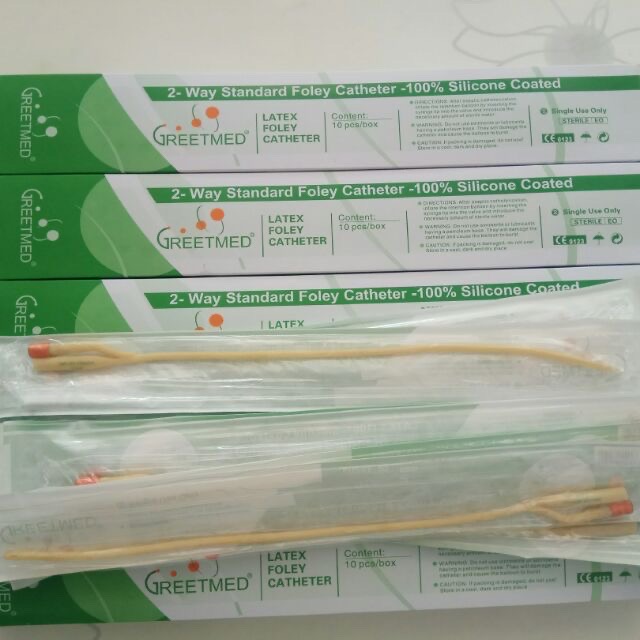 ỐNG THÔNG TIỂU FOLEY 2 NHÁNH - (HỘP 10 CHIẾC)