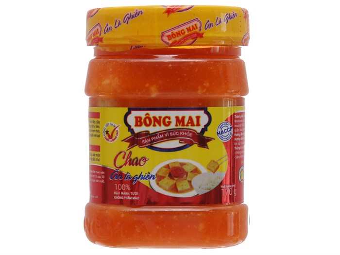 Chao Bông Mai cực ngon hủ 750gram