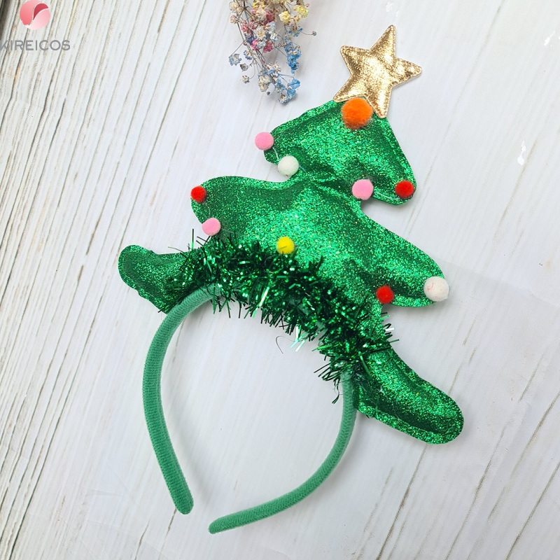 [HCM]Cài Tóc Noel Hình Cây Thông Xanh