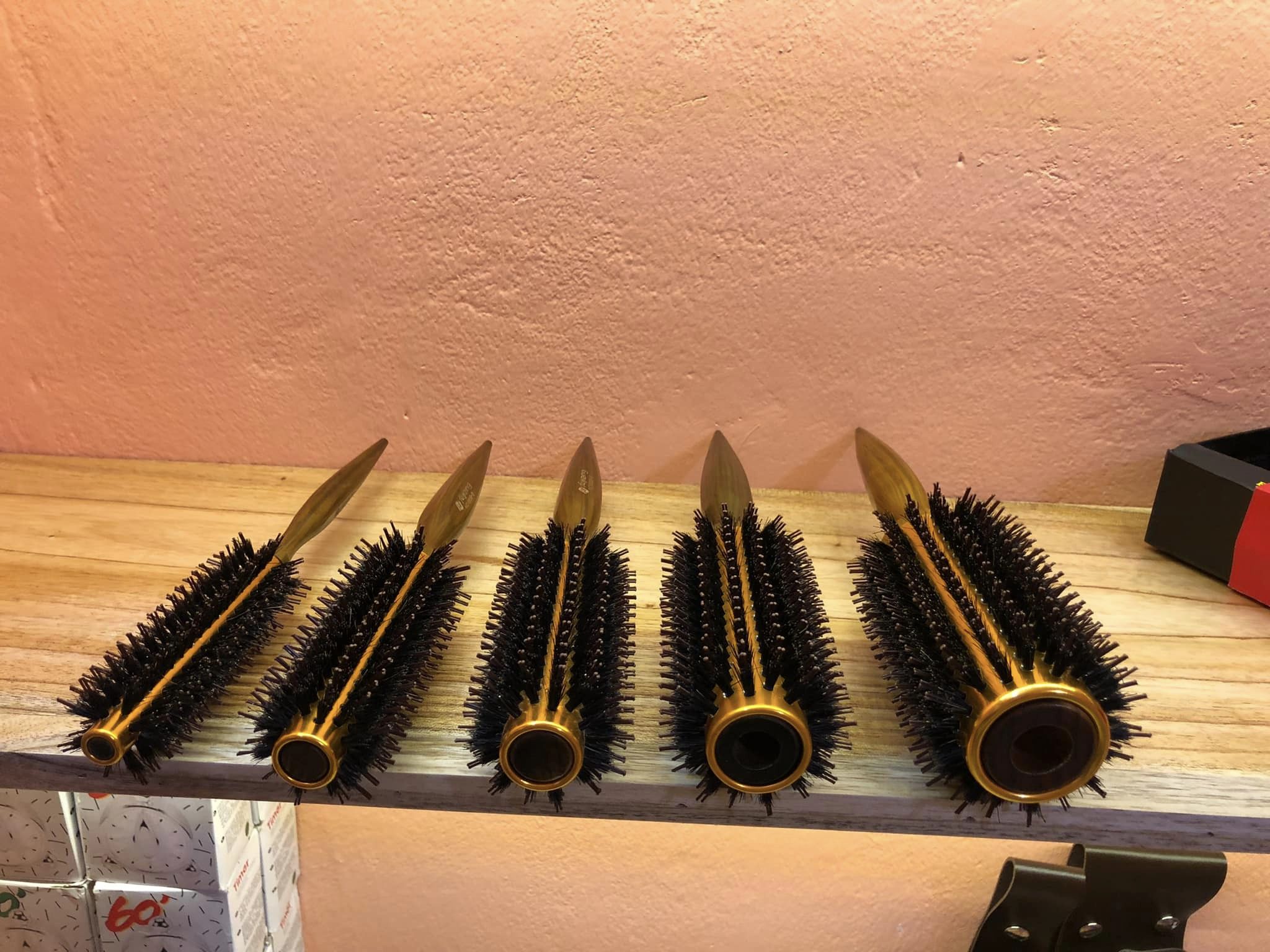 Lược Chải Tóc Uốn Xoăn, Lược Tròn Tạo Kiểu Cho Tóc Uốn Phồng