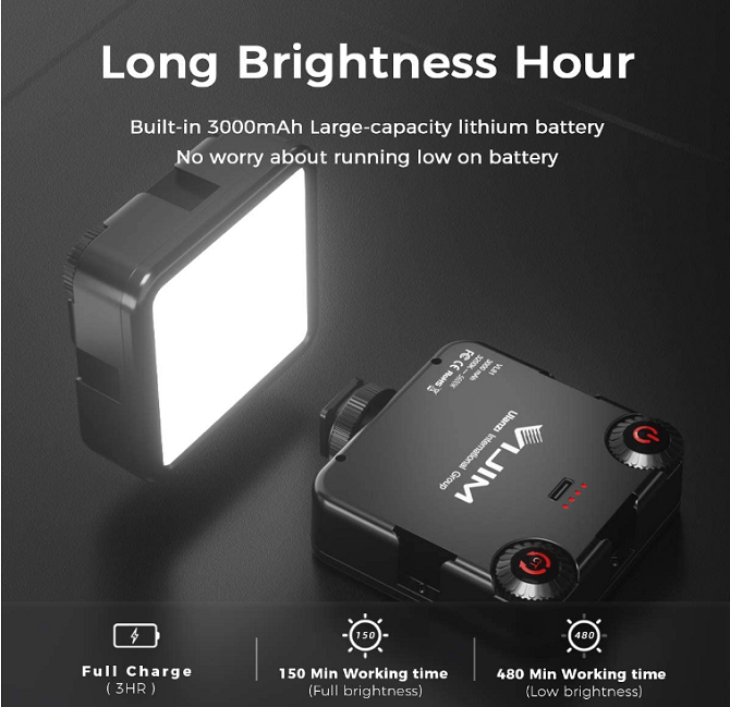 Đèn led video mini VIJIM VL81 Ulanzi.