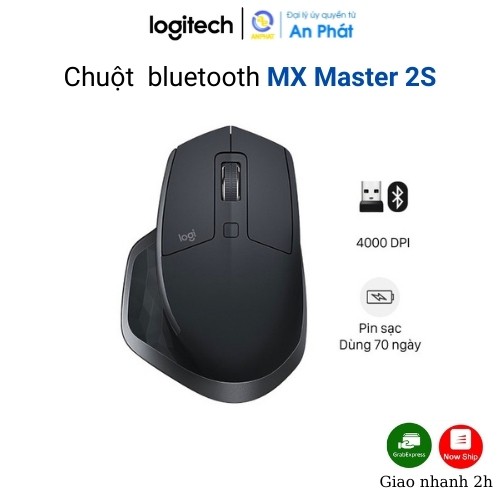 Chuột Văn Phòng Không Dây Logitech MX Master 2S