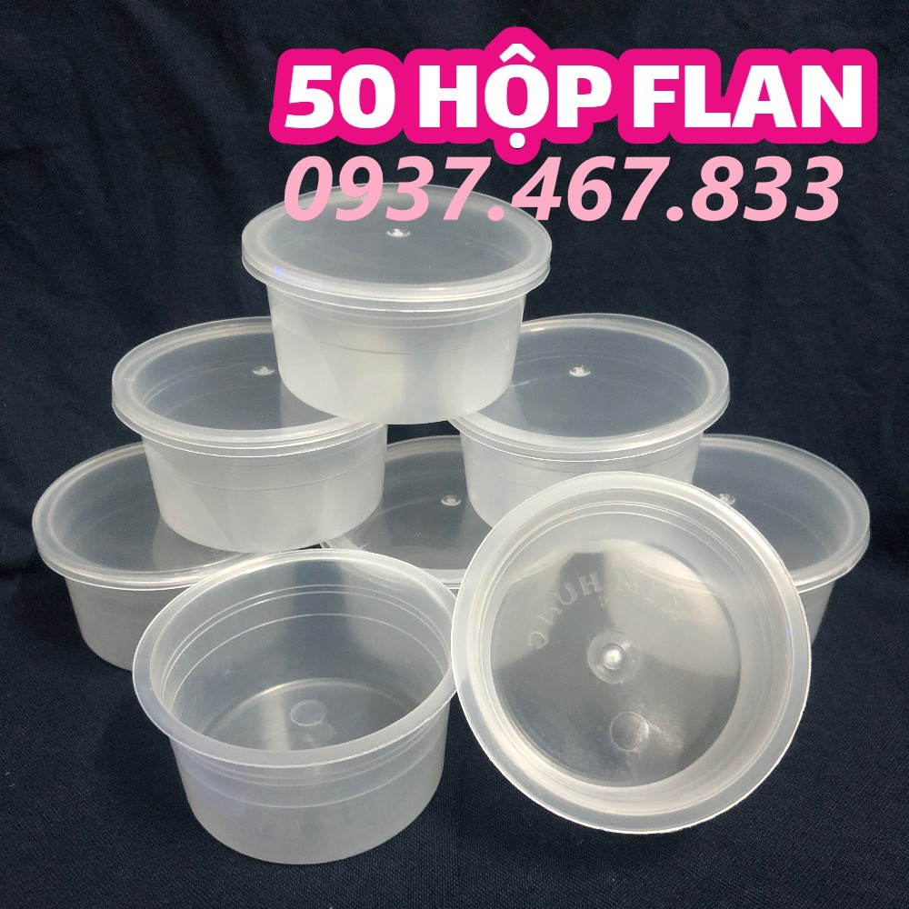 ⚡️ [Sale Kịch Sàn] Combo 50 HỦ BÁNH FLAN CÁC SIZE * FLAN TIM*