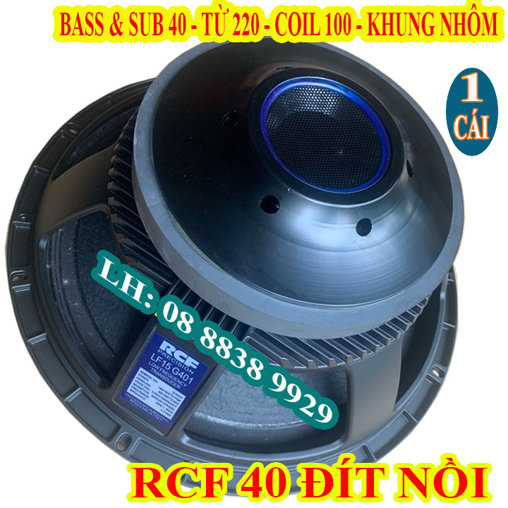 Bulbs Speaker Bass 40 RCF đít pot from 220 Taper 100 high-grade imported china-price 1 speaker