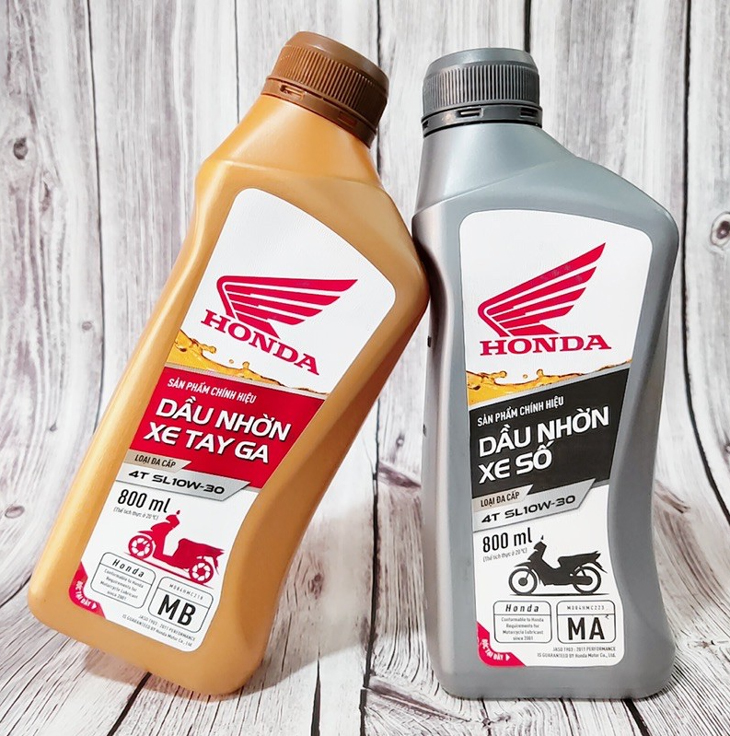 ( Giá KM) Dầu nhớt xe máy, xe số Honda 10w30 800ml ( 0.8L )