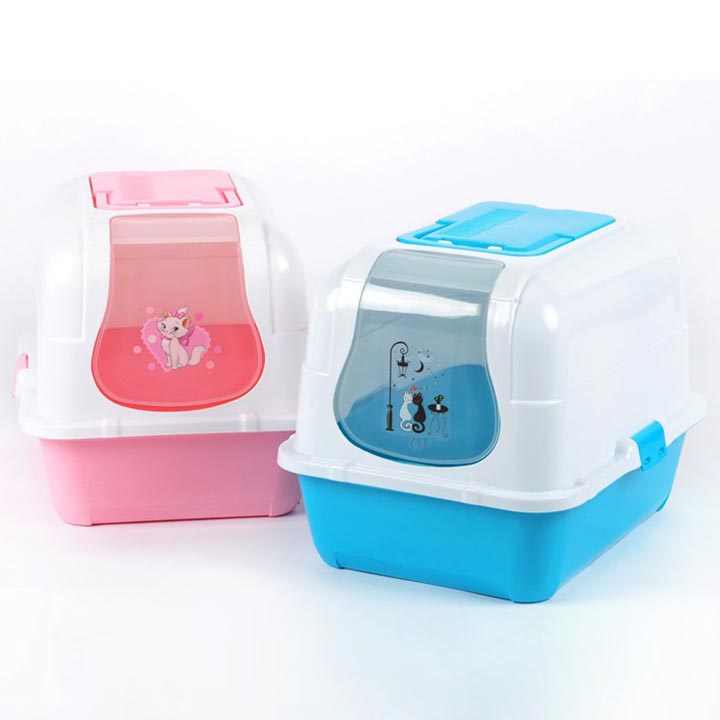 Nhà vệ sinh mèo kitty - nhà mèo