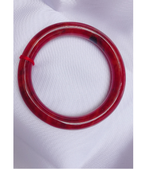 [HCM]Vòng tay ngọc huyết mệnh kim hỏa tuyệt đẹphàng cẩm thạch tự nhiên đủ ni