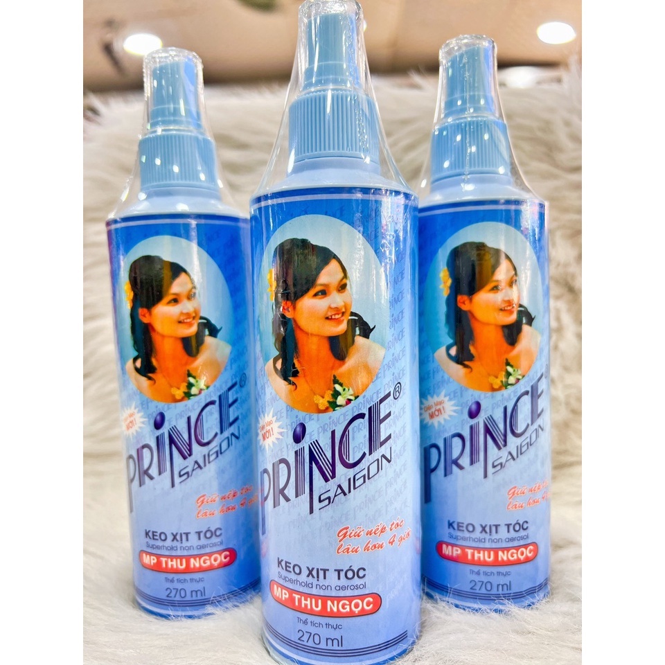 Keo xịt tóc Prince Sài Gòn