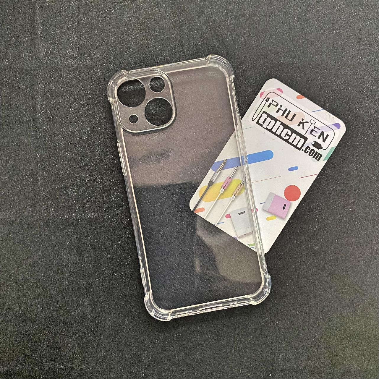 Ốp lưng iPhone 13 Mini dẻo Trong suốt Chống sốc