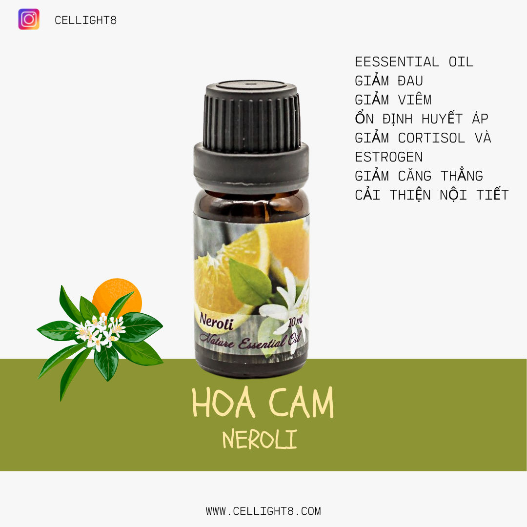 Tinh dầu hoa cam đắng - Neroli Essential  Oil