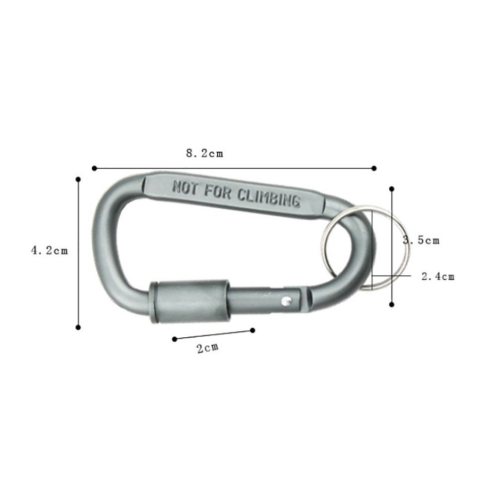 Móc khóa hợp kim chữ D