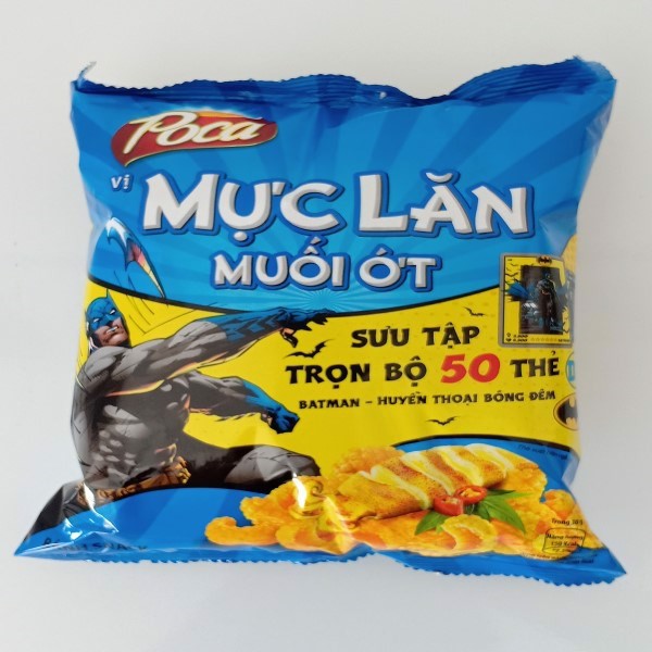 오징어 젓갈 스낵/ Snack mực lăn muối ớt 30g